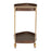 Zuo Modern Stela Bar Cart, Walnut