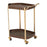 Zuo Modern Stela Bar Cart, Walnut