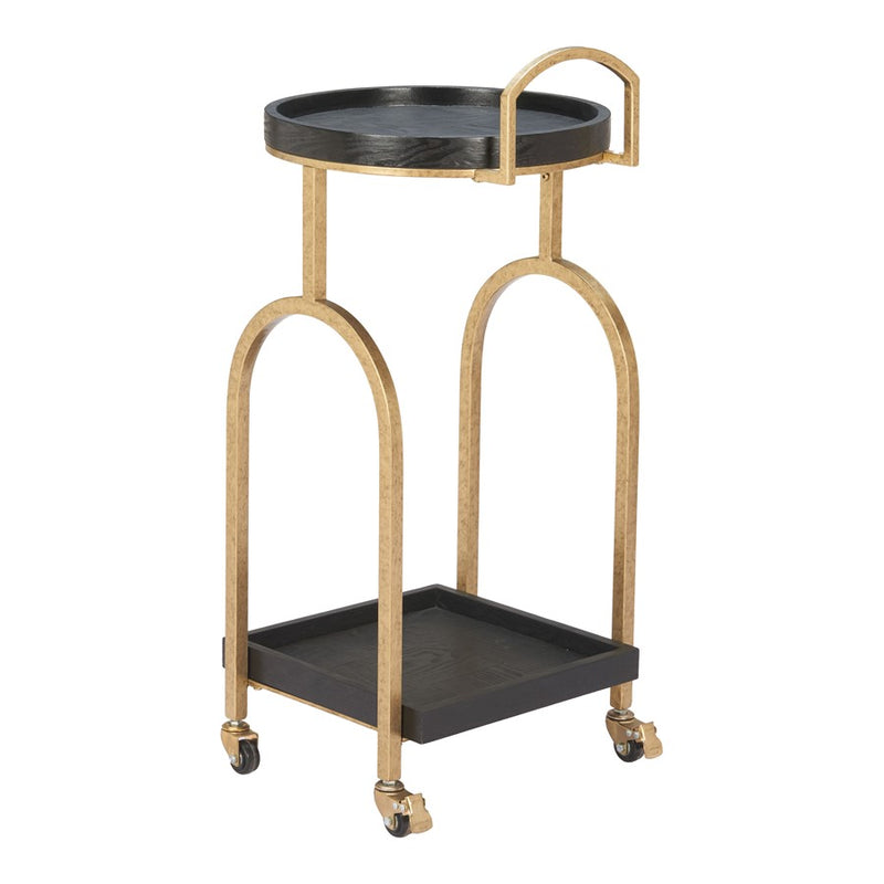 Zuo Modern Zukei Bar Cart, Black