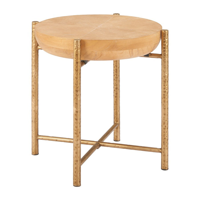 Zuo Modern Halva Side Table, Natural - 110748