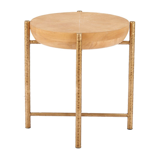 Zuo Modern Halva Side Table, Natural