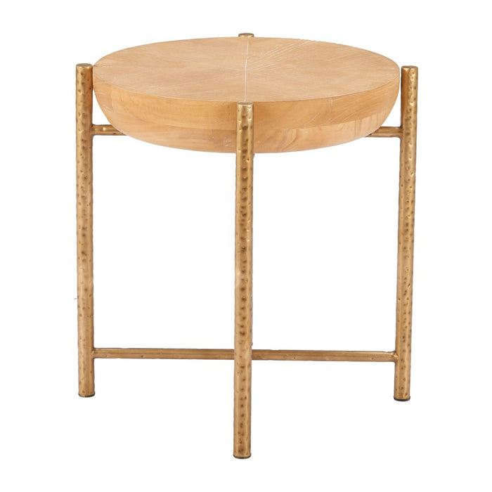 Zuo Modern Halva Side Table, Natural