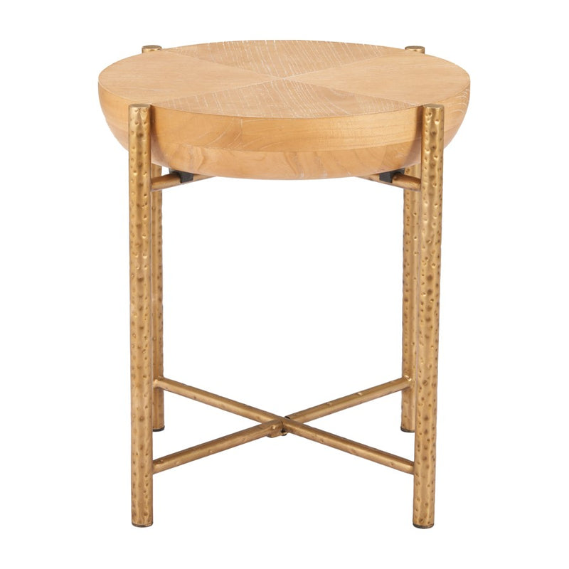 Zuo Modern Halva Side Table, Natural