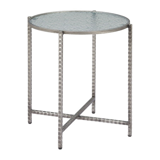 Zuo Modern Vetro Side Table, Silver - 110749