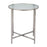 Zuo Modern Vetro Side Table, Silver