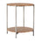 Zuo Modern Adna Side Table, Brown