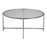 Zuo Modern Vetro Coffee Table, Silver