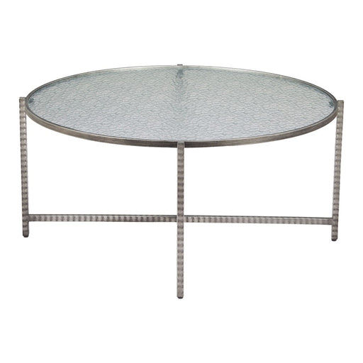 Zuo Modern Vetro Coffee Table, Silver