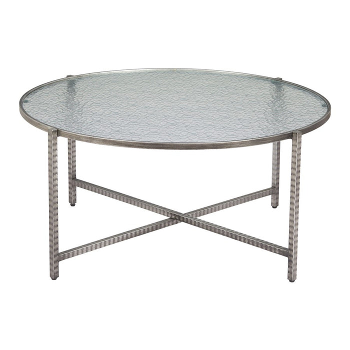 Zuo Modern Vetro Coffee Table, Silver
