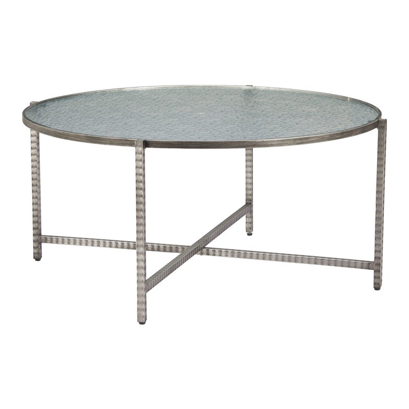 Zuo Modern Vetro Coffee Table, Silver