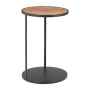 Zuo Modern Nodo Side Table, Brown/Black - 110753