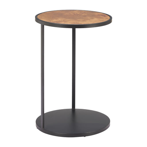 Zuo Modern Nodo Side Table, Brown/Black - 110753