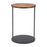 Zuo Modern Nodo Side Table, Brown/Black