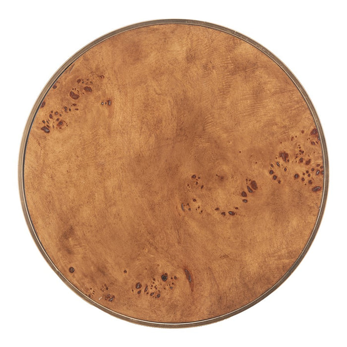 Zuo Modern Afinato Side Table, Brown