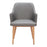Zuo Modern Wisom Dining Chair Set of 2, Gray