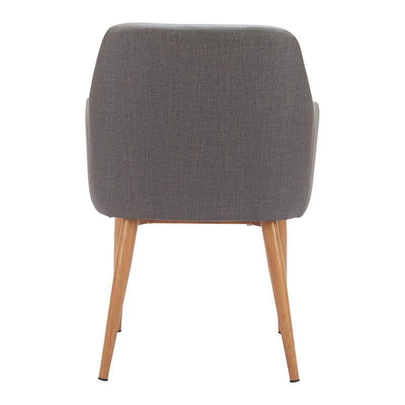 Zuo Modern Wisom Dining Chair Set of 2, Gray