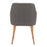 Zuo Modern Wisom Dining Chair Set of 2, Gray