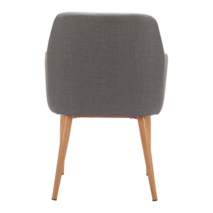 Zuo Modern Wisom Dining Chair Set of 2, Gray