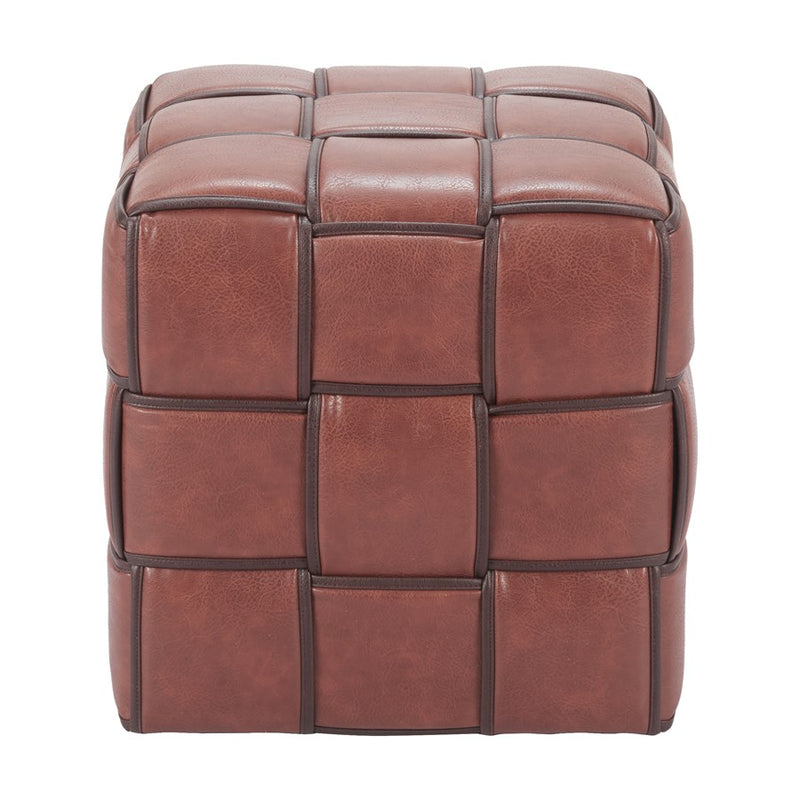 Zuo Modern Zare Ottoman, Brown