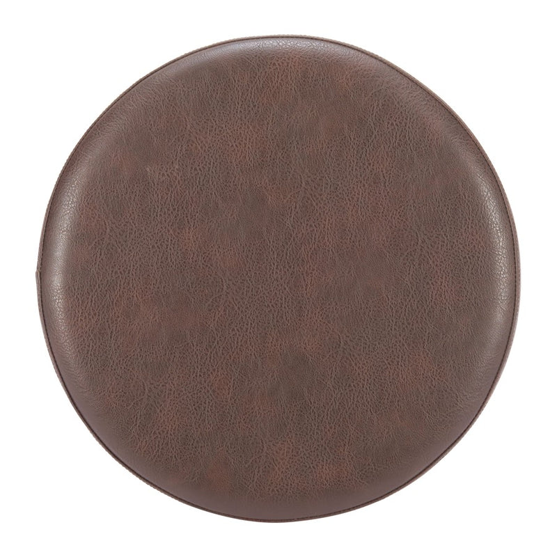 Zuo Modern Filo Ottoman, Espresso