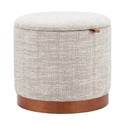Zuo Modern Fije Storage Ottoman, Gray - 110769