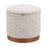Zuo Modern Fije Storage Ottoman, Gray