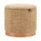 Zuo Modern Fije Storage Ottoman, Oat Yellow - 110770
