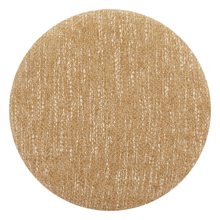 Zuo Modern Fije Storage Ottoman, Oat Yellow