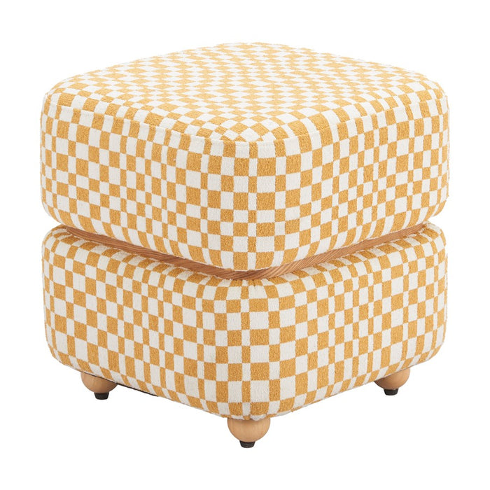 Zuo Modern Haki Ottoman, Multicolor