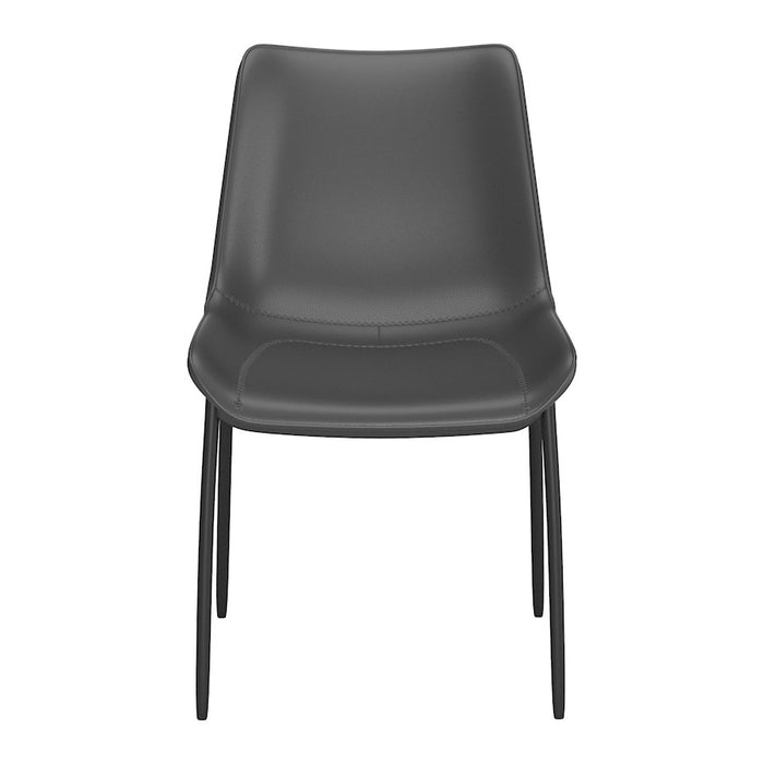 Zuo Modern Magnus Dining Chair Set of 2, Black