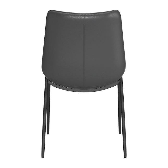 Zuo Modern Magnus Dining Chair Set of 2, Black