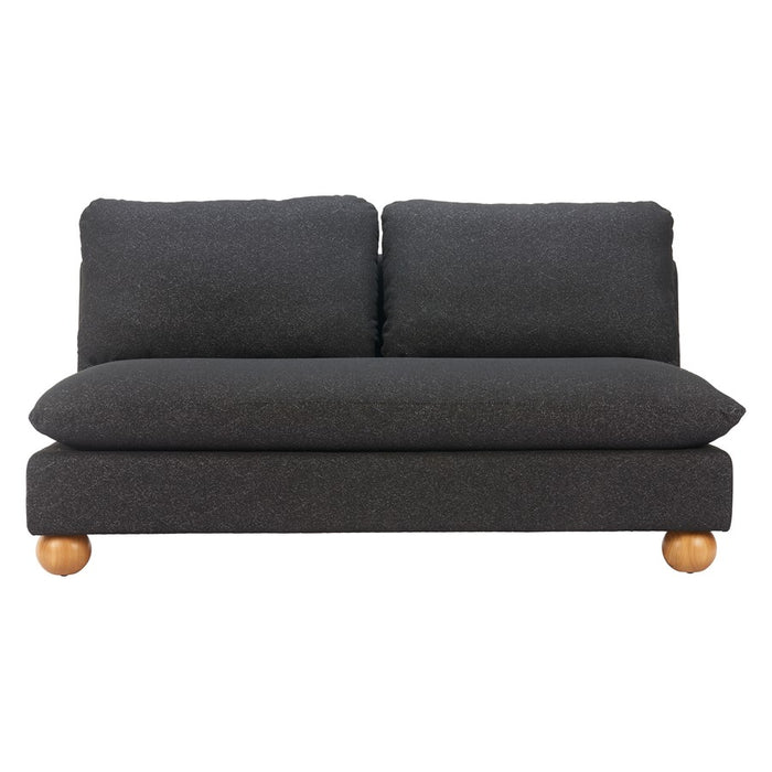 Zuo Modern Minze Loveseat, Black