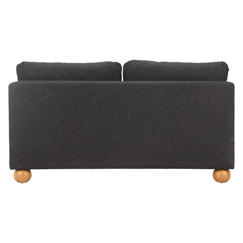 Zuo Modern Minze Loveseat, Black