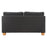 Zuo Modern Minze Loveseat, Black