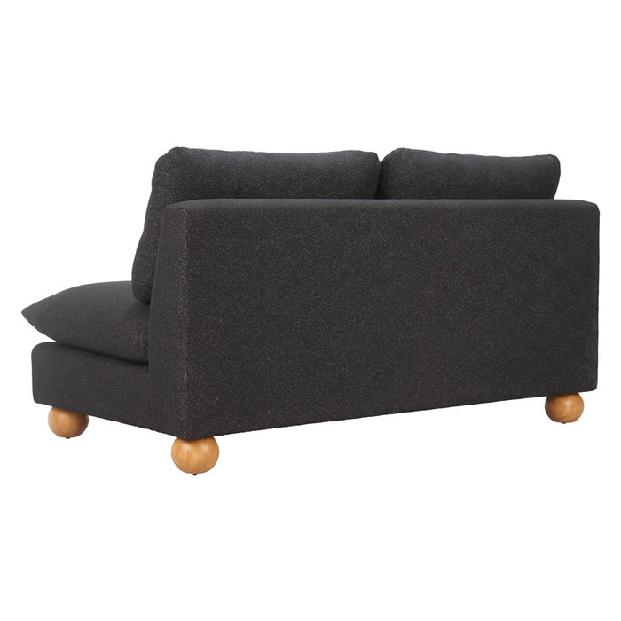 Zuo Modern Minze Loveseat, Black