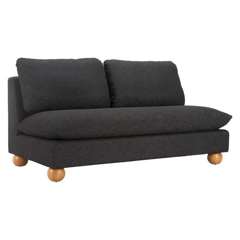 Zuo Modern Minze Loveseat, Black