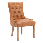 Zuo Modern Nuby Dining Chair, Brown - 110786
