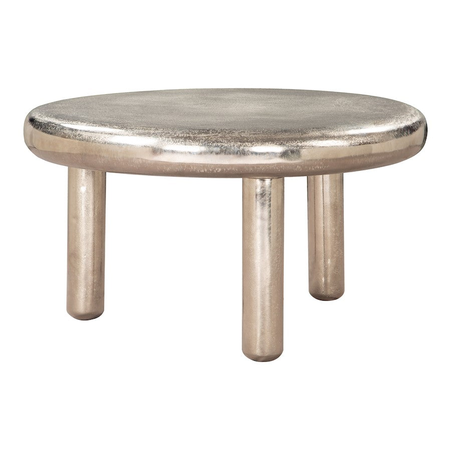 Zuo Modern Arian Coffee Table, Silver - 110796