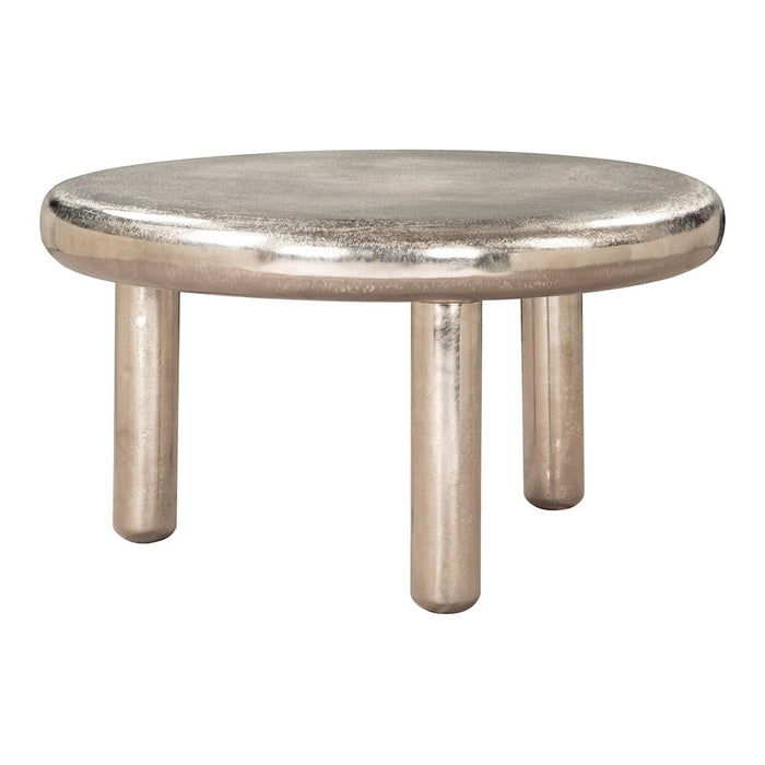 Zuo Modern Arian Coffee Table, Silver