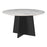 Zuo Modern Strela Dining Table, White/Black - 110808