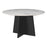 Zuo Modern Strela Dining Table, White/Black