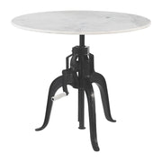 Zuo Modern Mufid Bistro Table, White/Black - 110809