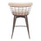 Zuo Modern Saku Swivel Counter Stool, Beige/Brown