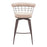 Zuo Modern Saku Swivel BarStool, Beige/Brown