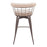 Zuo Modern Saku Swivel BarStool, Beige/Brown