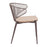 Zuo Modern Silues Dining Chair, Taupe/Brown