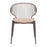 Zuo Modern Silues Dining Chair, Taupe/Brown