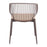 Zuo Modern Silues Dining Chair, Taupe/Brown