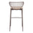 Zuo Modern Silues BarStool Set of 2, Taupe/Brown