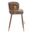 Zuo Modern Brew Counter Stool, Brown/Walnut